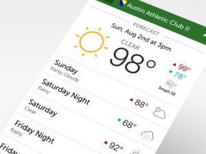 Ateamo Weather UI